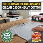 Blank Gildan G5000 Heavy Cotton T-Shirt White