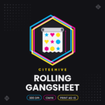 Premium 24" Custom DTF Rolling Gangsheet